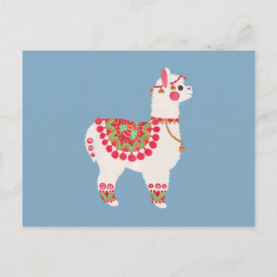 Alpaca Vykort