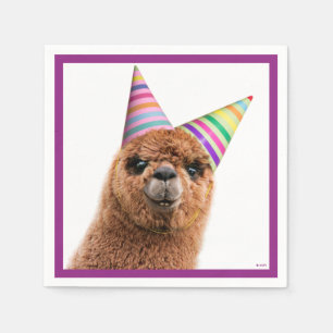 Alpaca War-Hattar i Party Pappersservett