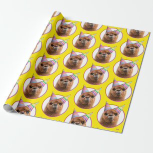Alpaca War-Hattar i Party Presentpapper