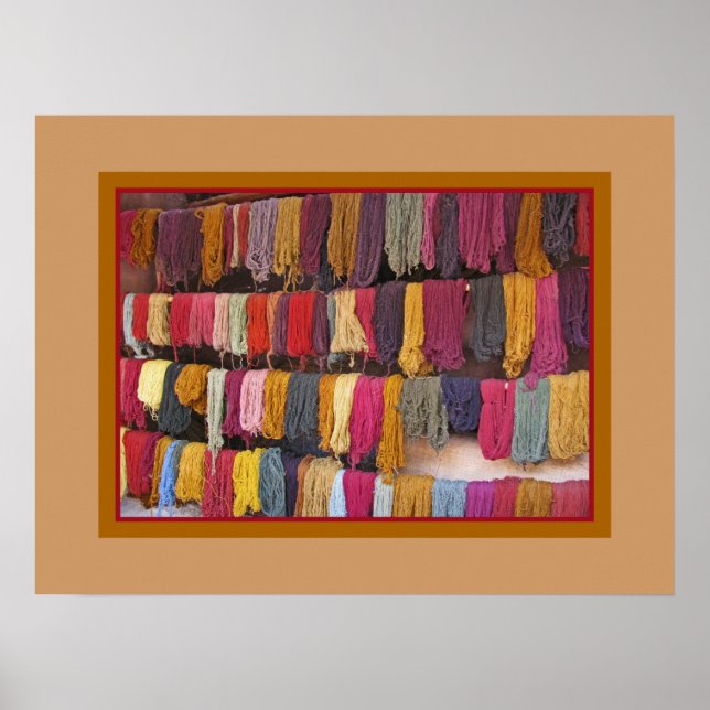 Alpaca Yarn Poster (Framsidan)
