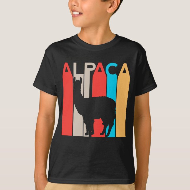 Alpacafärggåva T Shirt (Framsida)