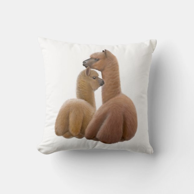 Alpacakärlek kudder kudde (Framsida)