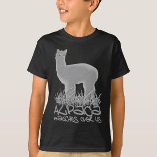 Alpacaklockor över oss tröja