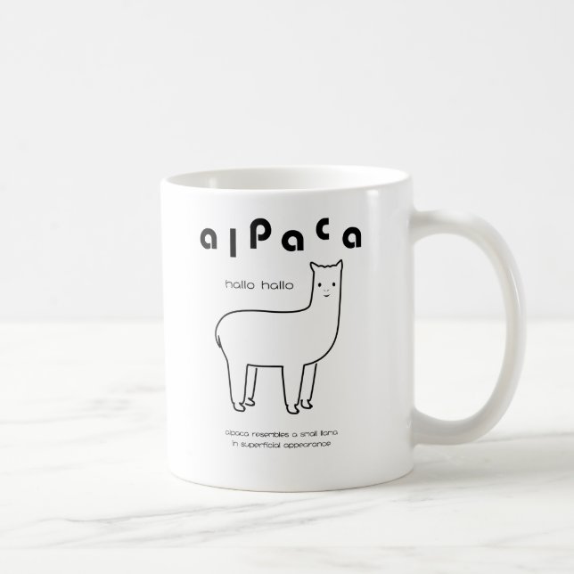 alpacamugg kaffemugg (Höger)