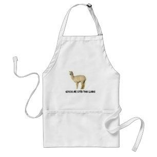 Alpacas är mer gullig än llamas förkläde