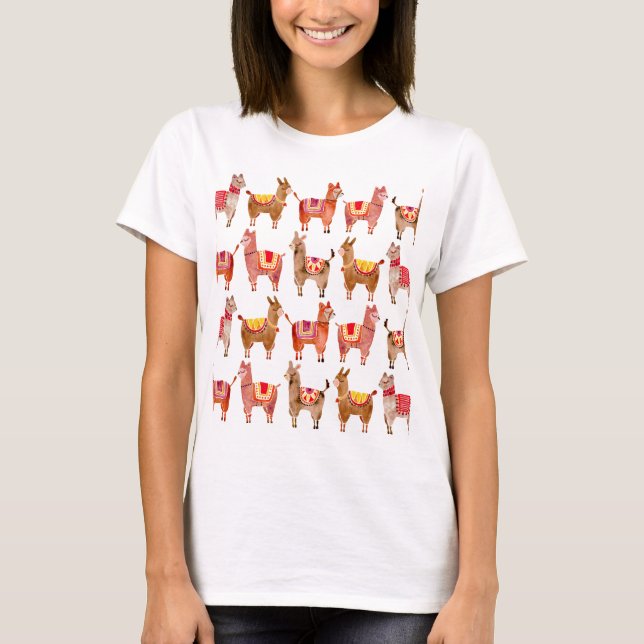 Alpacas T Shirt (Framsida)