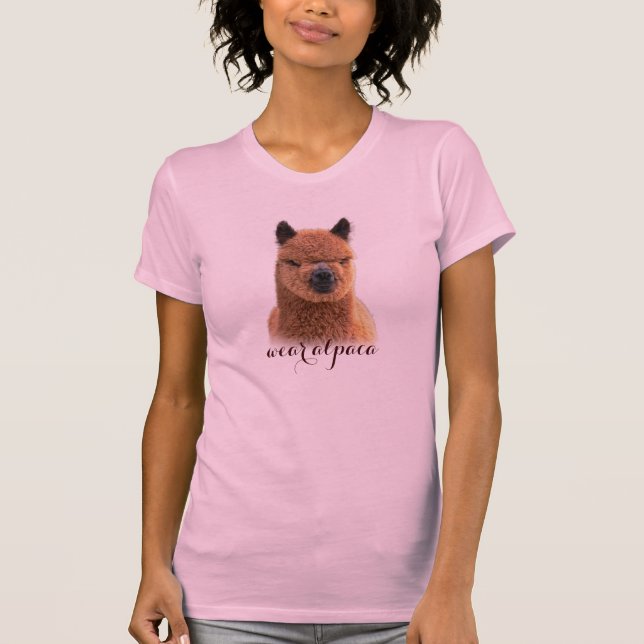 Alpacaskjorta Tee (Framsida)