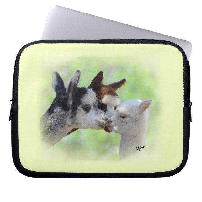 Alpacaslaptop sleeve (Framsidan)