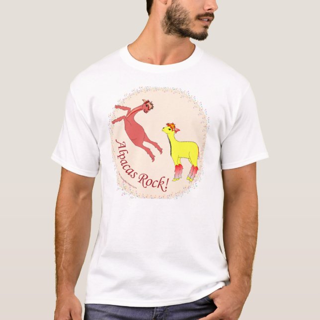 Alpacassten T-shirt (Framsida)