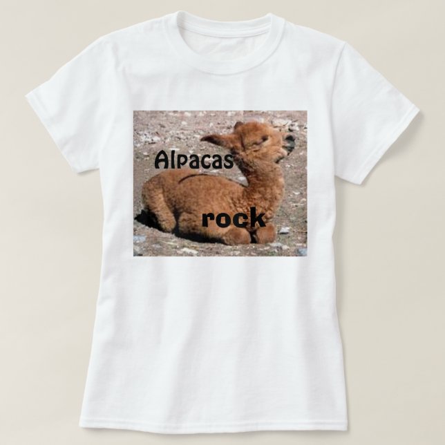 AlpacasSTEN T-shirt (Design framsida)