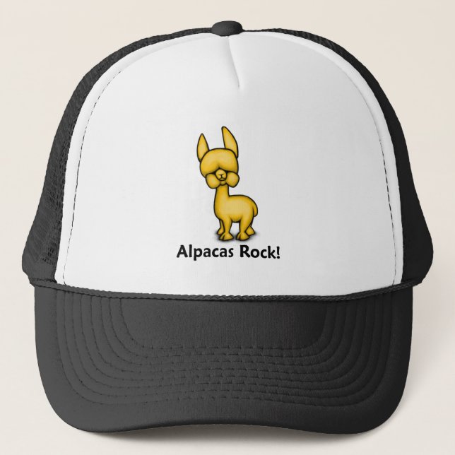 Alpacassten! Truckerkeps (Framsida)