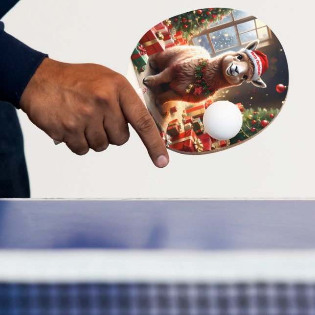 "Alpackan presenterar: En julberättelse" Pingisracket (Insitu)