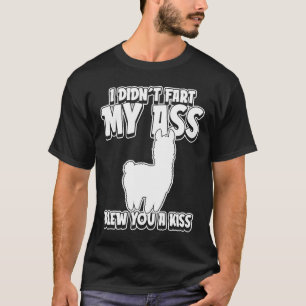 Alpaka Alpaca I satte inte mitt knut på dig. T Shirt