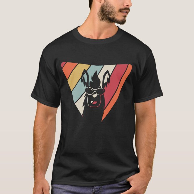 Alpaka Alpaca Llama Lama Hipster Trend Dschungel T Shirt (Framsida)