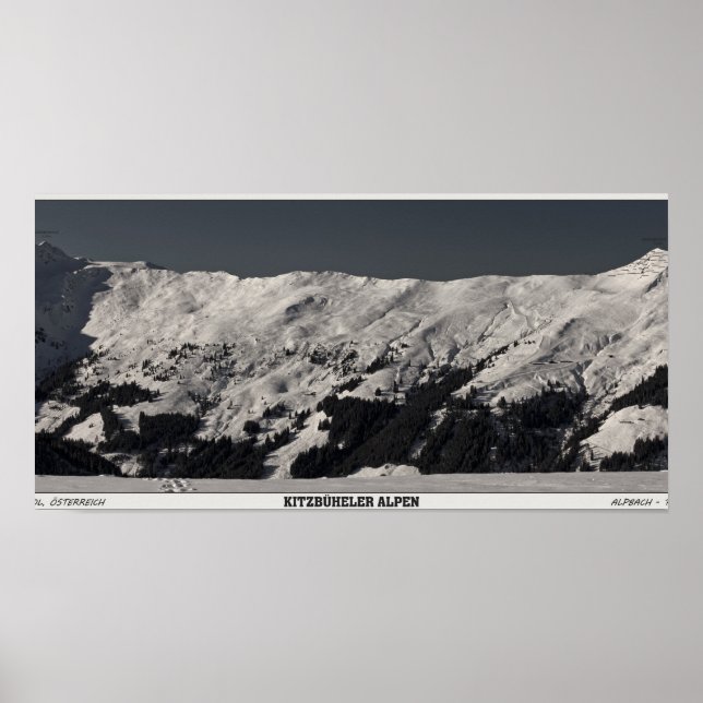 Alpbach Panorama Poster (Framsidan)