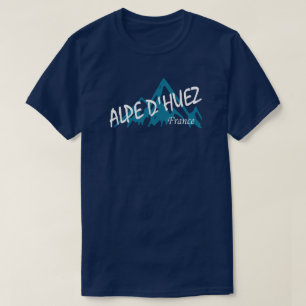 Alpe d'Huez Frankrike Mountains T Shirt