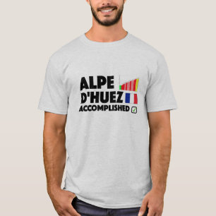 Alpe D'Huez fulländade cykla T skjortafrankriken Tee Shirt