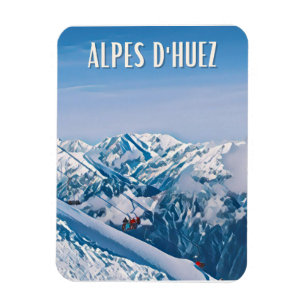 Alpe d'Huez Station de ski Magnet