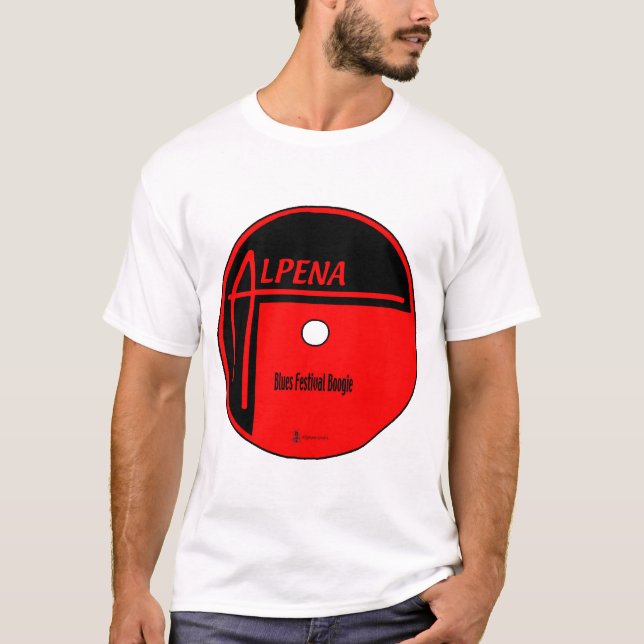 Alpena Bluesfest Tee (Framsida)