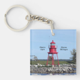 Alpena Light akrylnyckelring