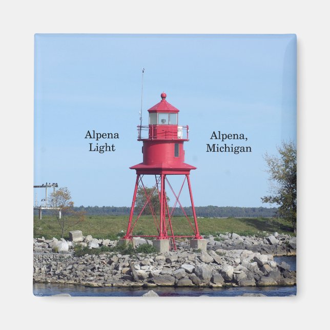 Alpena Light magnet (Framsidan)