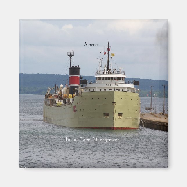 Alpena Soo magnet (Framsidan)