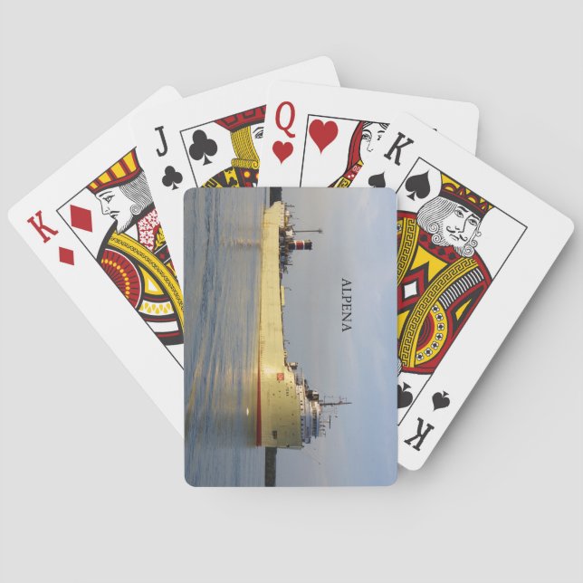 Alpena-spelkort Casinokort (Baksidan)