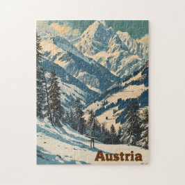 Alperna Austria Vintage Pussel