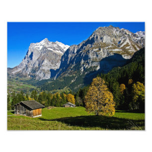 Alpernan, Schweitz - fototryck