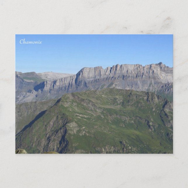 Alpernor för Chamonix-Fransk Vykort (Framsida)