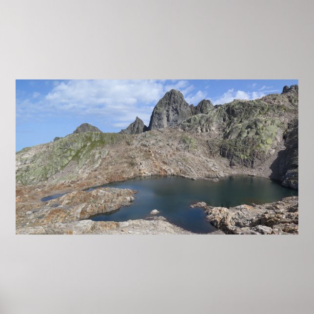 Alpernor för Lac Noir-Fransk Poster (Framsidan)