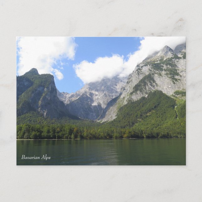 Alpernor i Bayern Vykort (Framsida)