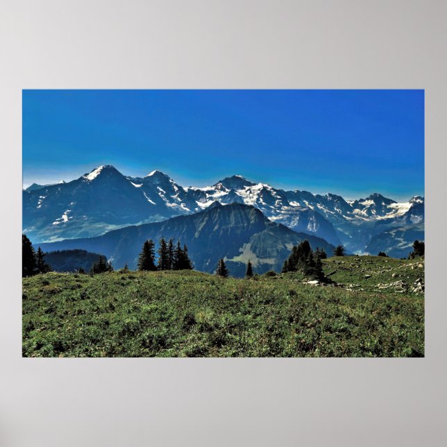 Alpernor i Schweiz Poster (Framsidan)