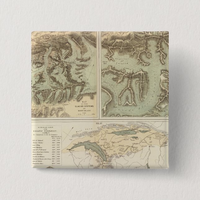 Alpernor med glaciär knapp (Framsida)