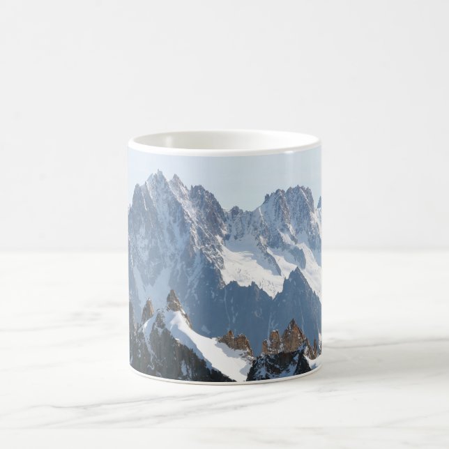 Alpernornas bergsområde.. kaffemugg (Center)