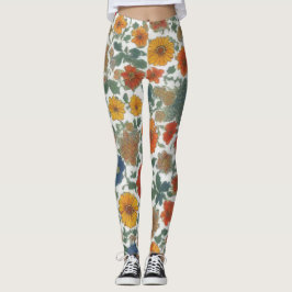 Alpfusionen: en bayersk mönster leggings
