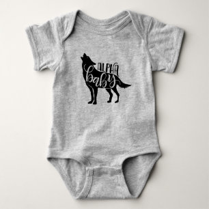 Alpha baby - paketets ledare - Nyfödd bebis T Shirt