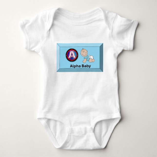 Alpha Baby T Shirt (Framsida)