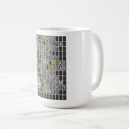 Alpha-Bravo-Charlie Kaffemugg