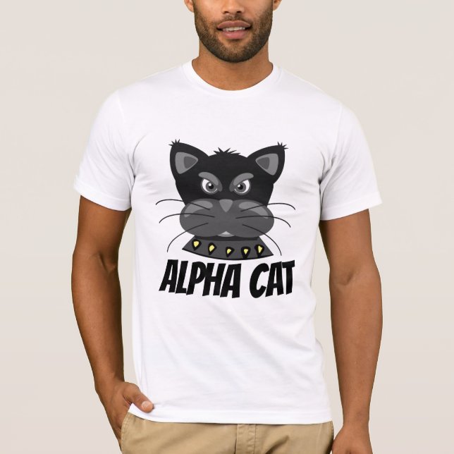 ALPHA CAT MANAR-SHIRTS T SHIRT (Framsida)