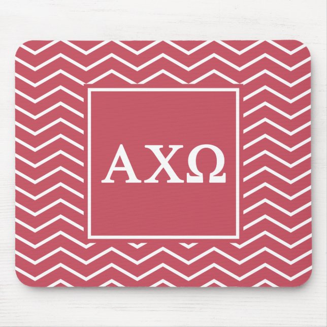 Alpha Chi Omega | Chevron-mönster Musmatta (Framsidan)