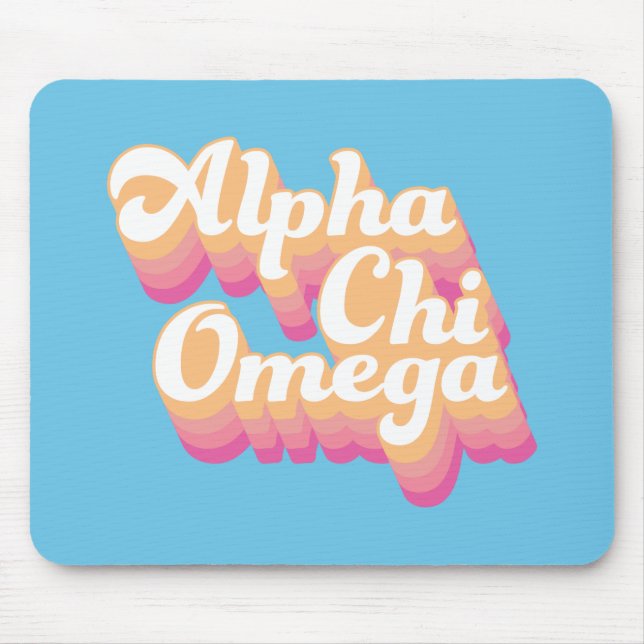 Alpha Chi Omega | Groovy stil Musmatta (Framsidan)