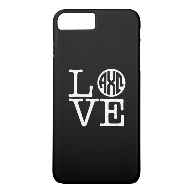 Alpha Chi Omega | Kärlek Case-Mate iPhone Skal (Baksida)