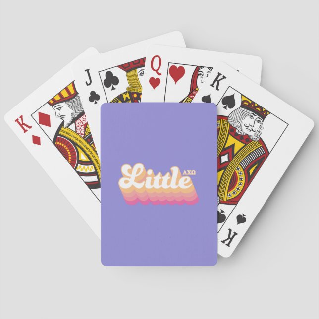 Alpha Chi Omega | Lilla Casinokort (Baksidan)