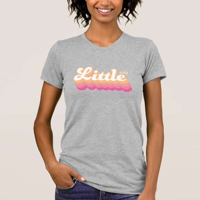 Alpha Chi Omega | Lilla T Shirt (Framsida)
