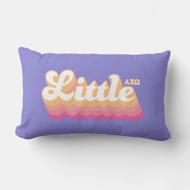 Alpha Chi Omega| Lite Lumbarkudde (Framsida)