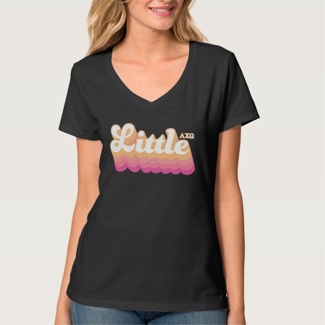 Alpha Chi Omega| Lite T Shirt (Framsida)