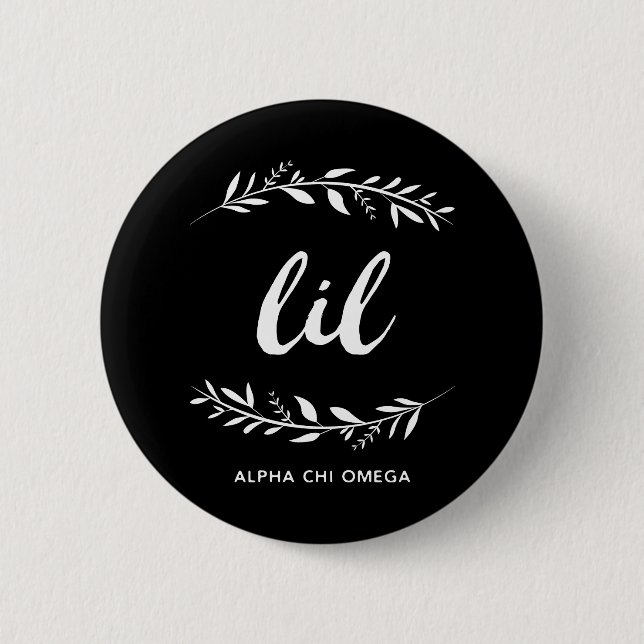 Alpha Chi Omega | Liten krans Knapp (Framsida)