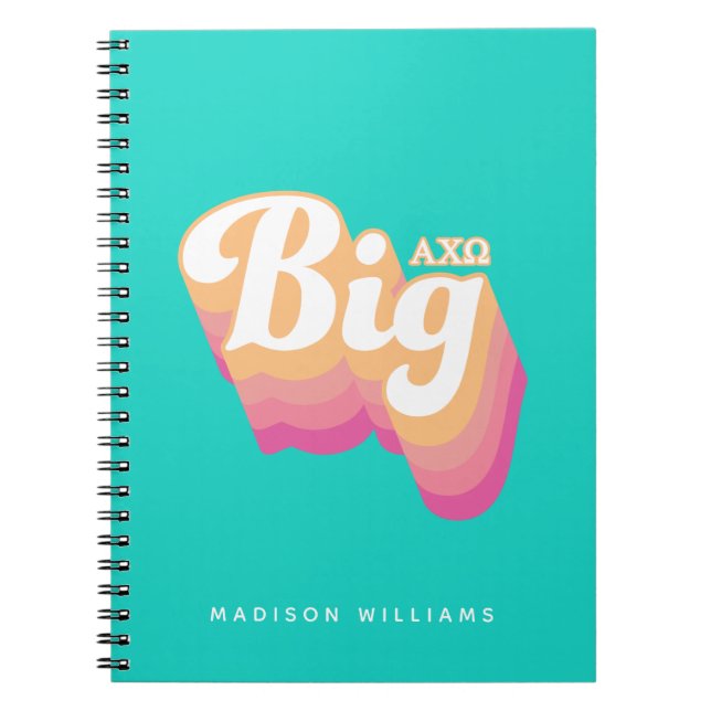Alpha Chi Omega| Stor Anteckningsbok (Framsidan)