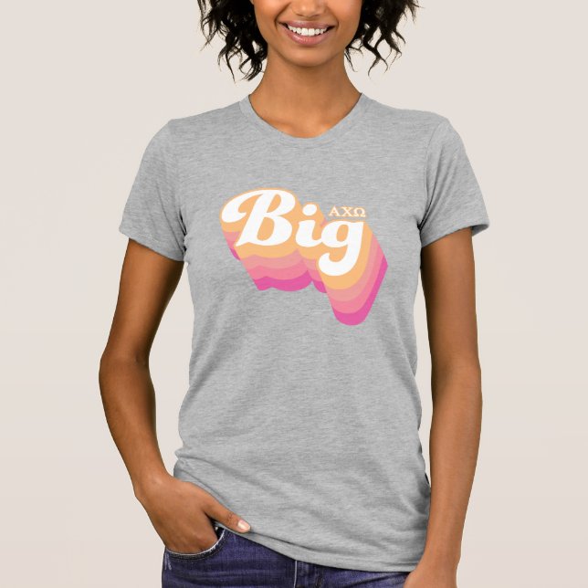 Alpha Chi Omega | Stor syster T Shirt (Framsida)